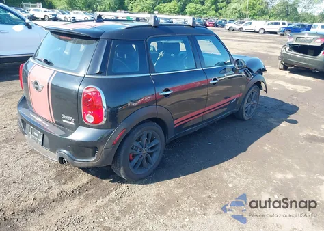2011 Mini Cooper S Countryman from USA, damaged, VIN WMWZC5C59BWL55510